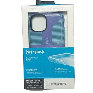 Speck CandyShell Grip Case For iPhone 11 Pro (5.8") Wisteria Purple/Mykonos Blue